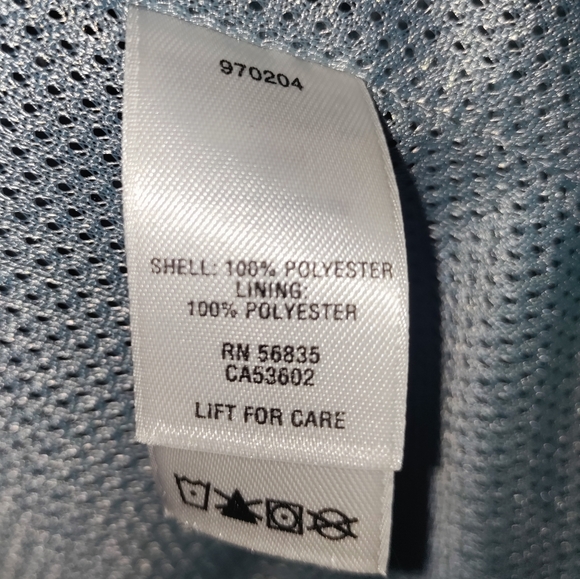 Cabela's Women's Outerwear Pullover Windcrest Windbreaker Gray and Blue Size L - Picture 11 of 14